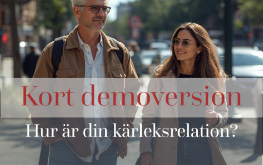 Kort demoversion: Hur är din kärleksrelation?