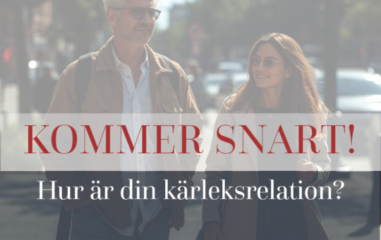 Kommande kurs - Hur är din kärleksrelation?